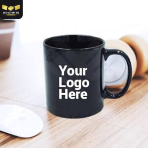 Corporate Customized Black Sublimation Mug
