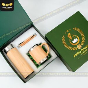 Eco-Friendly Corporate Customized Bamboo Gift Set