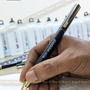 Corporate Customized Plastic Pen with UV Print 04