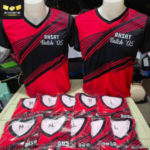 Corporate Customized Sublimation Jersey T-Shirt (Round Neck)