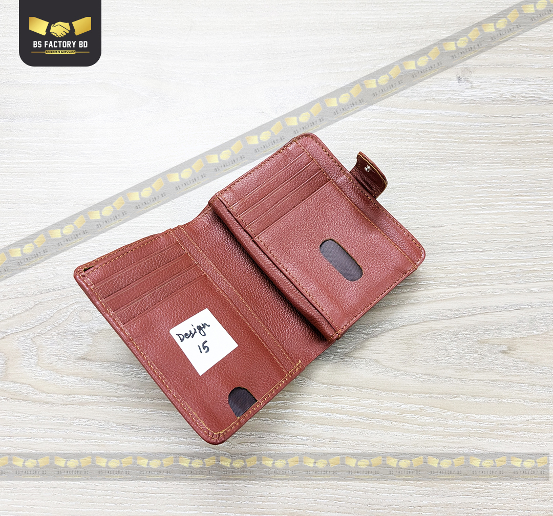 Corporate Customized Pure Leather Wallet Design 15 - Image 2