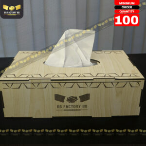 Wooden Tissue Box