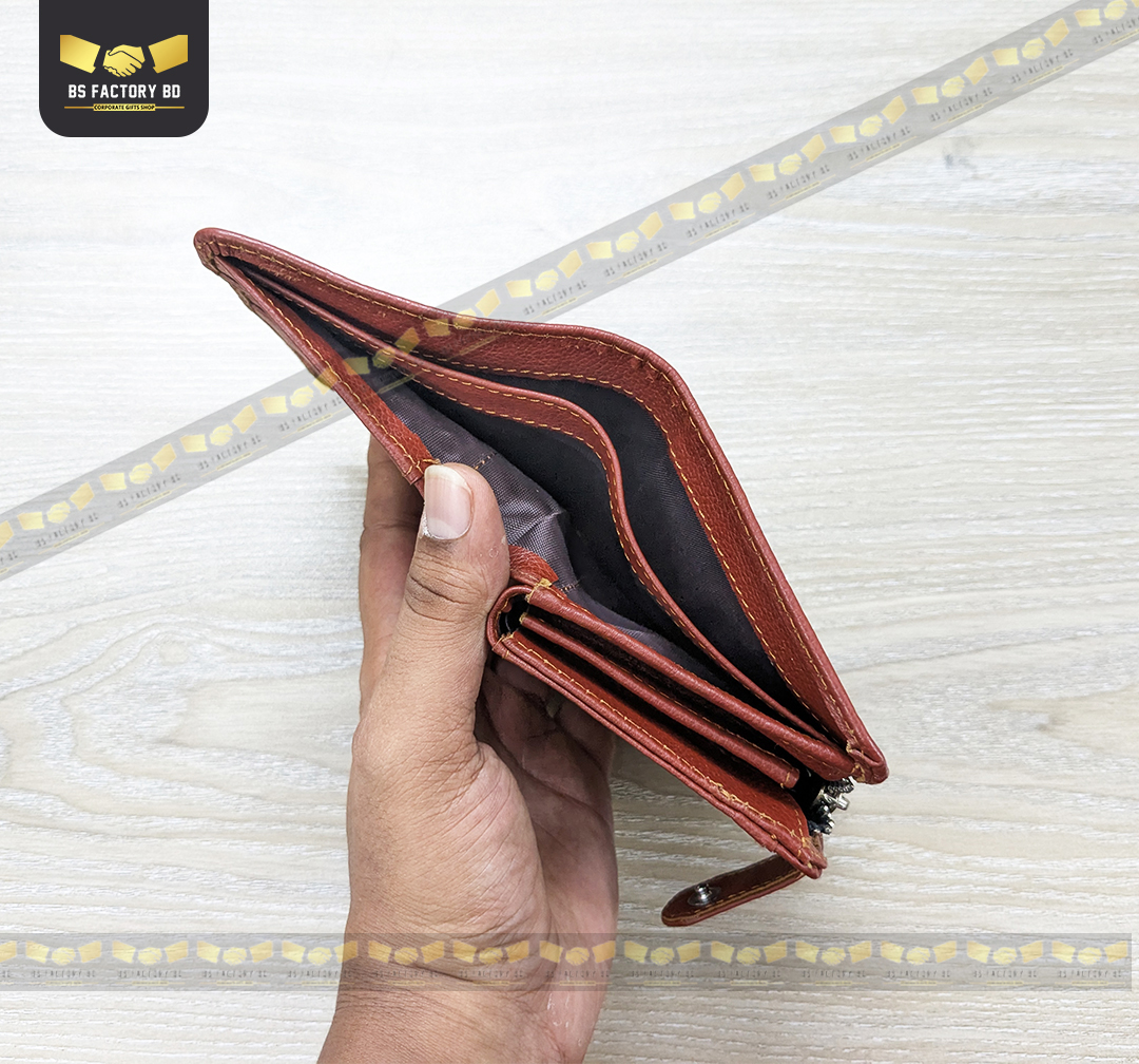 Corporate Customized Pure Leather Wallet Design 15 - Image 3