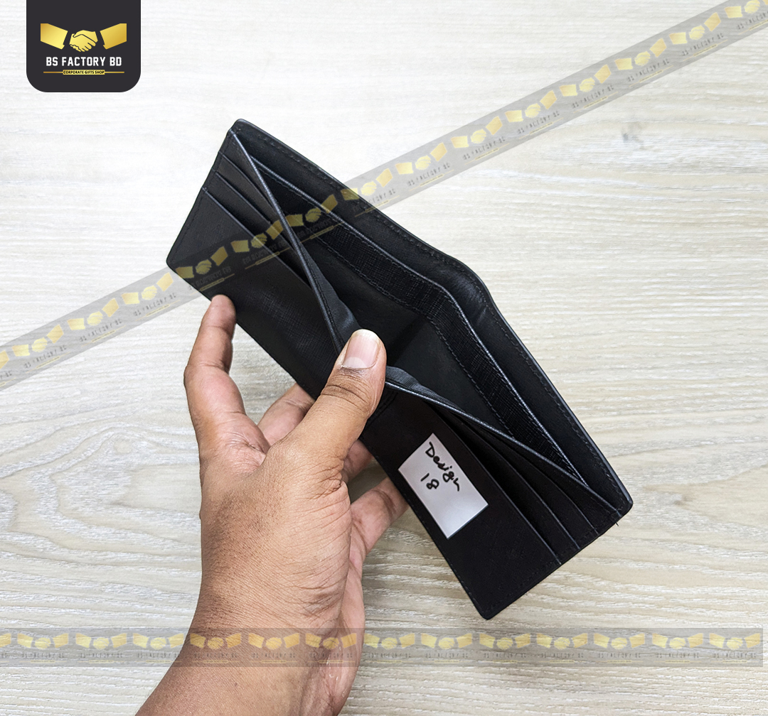 Corporate Customized Pure Leather Wallet Design 18 - Image 3