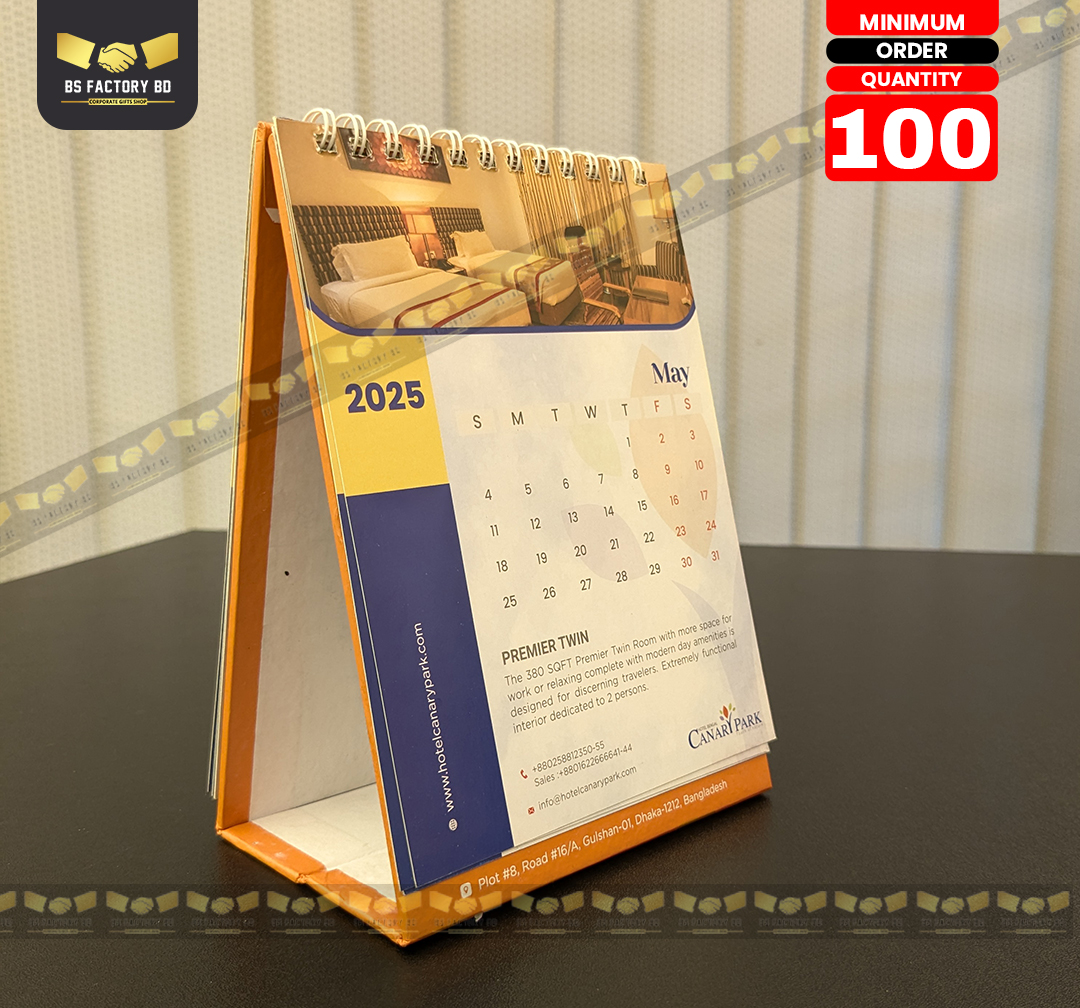 Corporate Customized Desk Calendar 02