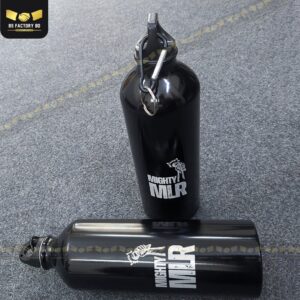 Corporate Customized Black Aluminium Water Bottle – 750ml