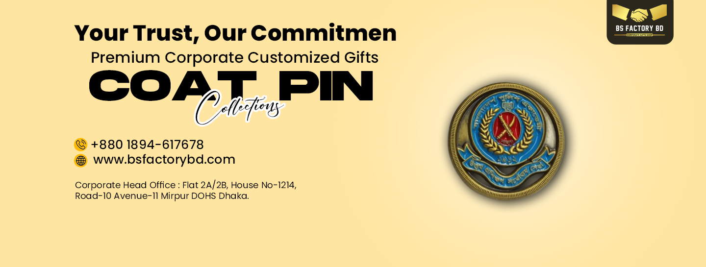 Corporate Customized Coat Pin