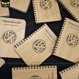Corporate Customized  Wooden Notebook 13
