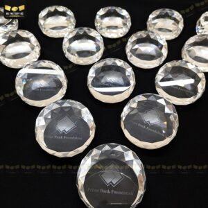 Corporate Customized Crystal Paper Weight